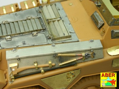 Engine upper deck for heavy armoured Car Sd. Kfz. 234 - 6