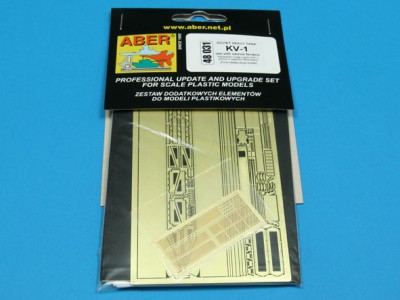 Radziecki czołg ciężki KW-1 późny z wąskimi błotnikami - 3