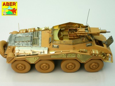 Engine upper deck for heavy armoured Car Sd. Kfz. 234 - 5