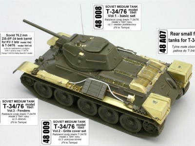1:48 T-34/76 - Radziecki czołg średni