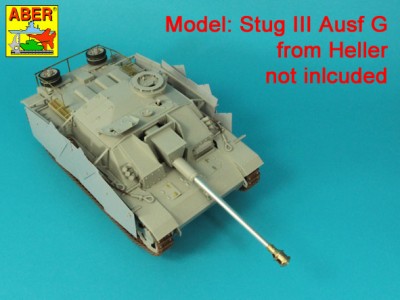 Późny hamulec wylotowy używany do następujących luf w: -PzKpfw. IV, Ausf. H: -StuG. III, Ausf.G-Late; PaK 40 Middle - 11