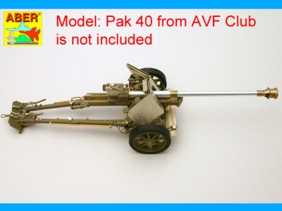 35 162 - Niemiecka armata przeciwpancerna 75 mm PaK 40 (AFV Club model) - 5