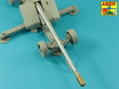 Barrel with muzzle brake for German Krupp 12,8cm PAK 44 Anti-Tank Gun (Great Wall) - 7