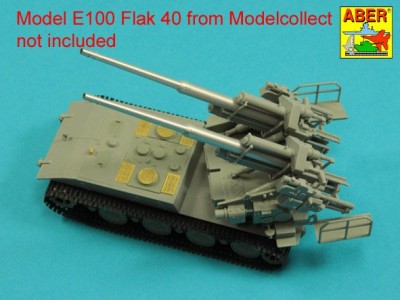 Lufa 128mm do niemieckiego działa przeciw lotniczxego Flak 40 - 13