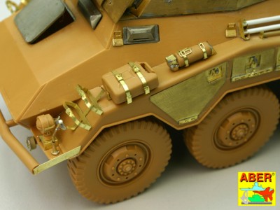 Side bin doors and additional parts for Sd.Kfz. 234 - 4