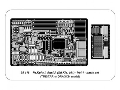 Pz.Kpfw. I, Ausf.A (Sd.Kfz.101) - vol.1 - basic set - 13