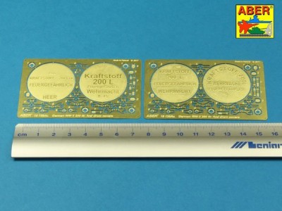 German WW II 20L Jerry Can closings  200L fuel drum covers (choice A) - 2