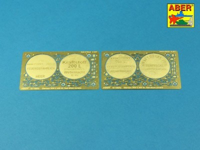 German WW II 20L Jerry Can closings  200L fuel drum covers (choice A) - 1