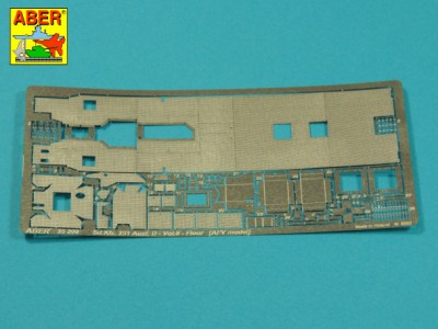Armoured personnel carrier Sd.Kfz. 251/1 Ausf. D - vol. 6 - additional set - floor - 1