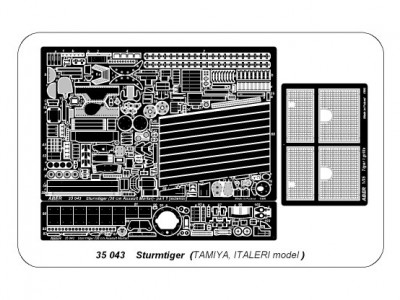 Sturmtiger (38 cm RW61 Assault Mortar) - Part 1 [exterior] - 4
