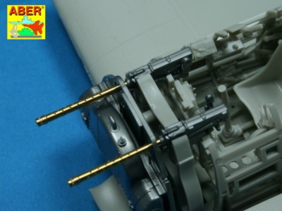 Set of 2 barrels for Japanese 7,7 mm Type 97 aircraft machine guns - 5