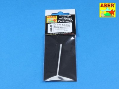 U.S. 76 mm M1A2 barrel with thread protector for Sherman M4 series tanks - 5