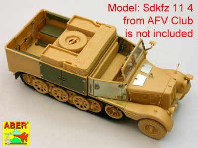 35 149 - Sd.Kfz. 11/4 Nebelkraftwagen - (AFV Club model) - 11