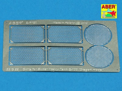 Grilles for german super heavy tank E-100 - 1