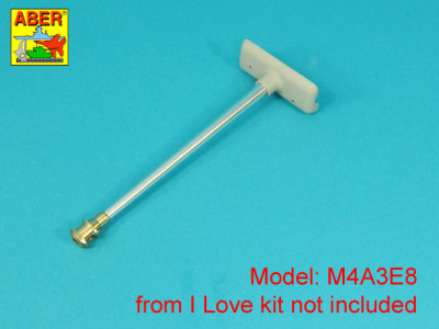 Muzzle brake for 76 mm M1A2 barrel to U.S. Sherman M4A3E8 tank - 12