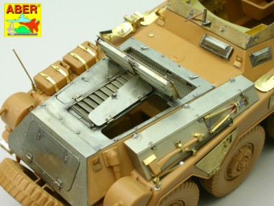 Engine upper deck for heavy armoured Car Sd. Kfz. 234 - 12