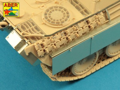 Grilles for Jagdpanther Ausf.G1 early (Meng) - 8