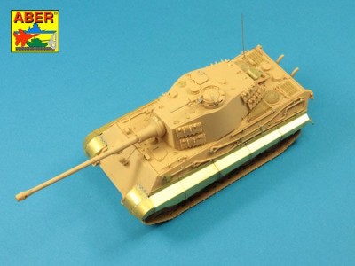 Niemiecki czołg ciężki Pz.Kpfw.VI, Ausf.B TIGER II - błotniki i osłony boczne - 3