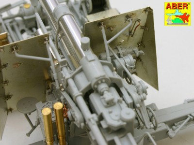 German anti tank gun FLAK 36 - vol.2 - additional set - armour - 11