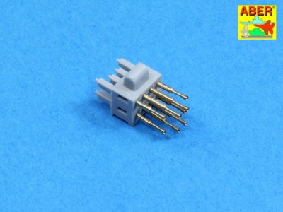 Set of barrels for one eight-barrelled two-pounder 'pom-pom' A/A gun - 3