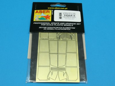 Niemiecki czołg ciężki Pz.Kpfw.VI, Ausf.B TIGER II - błotniki i osłony boczne - 8