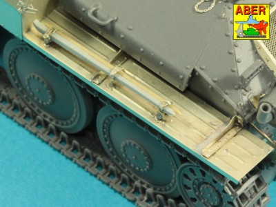 German light tank Pz.Kpfw. 38(t) Ausf. E/F/G - vol. 2 - additional set - fenders - 9