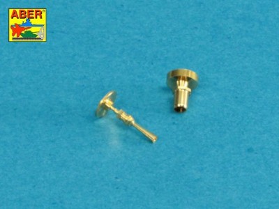 Set of gun barrel tips for MG 08 x3 pcs. And barrel tips for MG 08/15 x 3 pcs. - 2