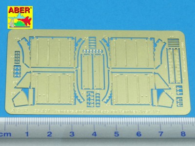 Front fenders and mud flaps for Panther Ausf. A/D - 2