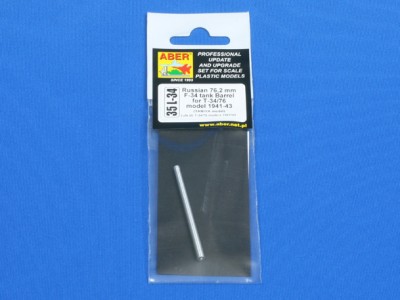 Lufa 76,2mm F-34 do radzieckiego czołgu T-34/76 model z 1941/43 - 4