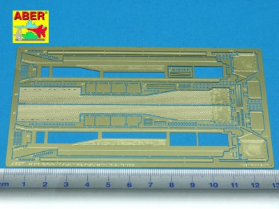 Niemiecki czołg średni Pz.Kpfw. IV, Ausf. H, J  wersja wczesna - cz. 2 – zestaw dodatkowy - błotniki - 2
