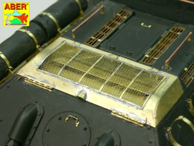 Grille covers for russian tank T-34 - 6