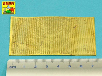 Drilled plate 0,6 mm - 1
