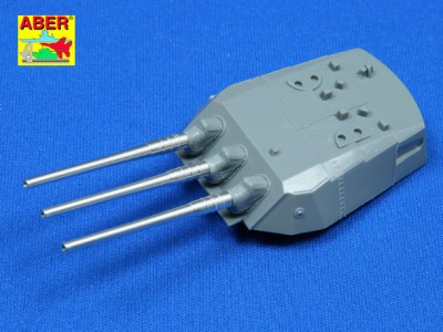 Set of 9 pcs 460 mm barrels for Japanese ships Yamato and Musashi - 4