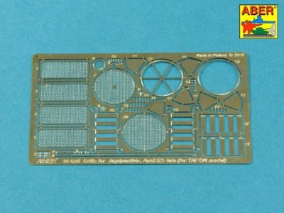 Grilles for Panther, Ausf.G  Jagdpnther, Ausf.G2–late models (Takom) - 1