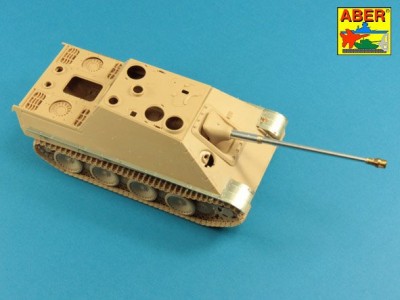 German 8,8cm Two part Pak 43/3 L/71 barrel for Jagdpanther Ausf G1 late  G2 - 4
