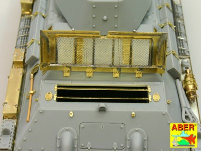 Grille cover for russian tank T-34/76 model 1940 - 10