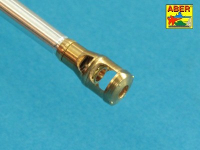 U.S 76 mm M1A2 barrel with muzzle brake for Sherman M4 series tanks with M62 mount - 16