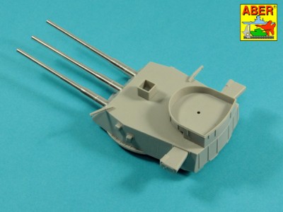 Main Armament for US battleship Iova or Missouri 406mm x9, 127mm x20 - 9