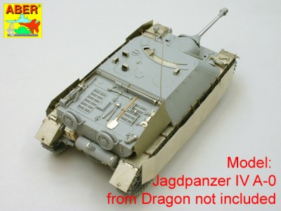 German tank destroyer Sd.Kfz.162 Jagdpanzer IV A-0 - vol. 2 - additional set - fenders - 3