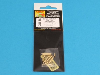 Barrels for British WWI Tank Mark IV – Female - 10