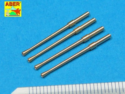 Set of 4 barrels for Japanese 20 mm Type 99 aircraft machine cannons - 2