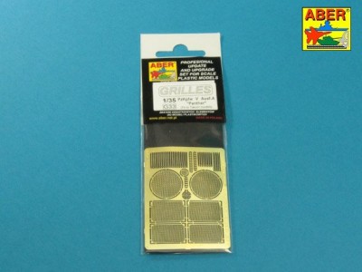 PzKpfw V Ausf.A "Panther" (Sd.Kfz.181) GRILLES - 12