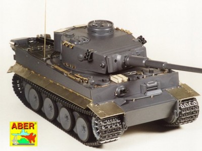 1:16 Pz.kpfw. VI, Tiger I, Ausf.E (Sd.Kfz.181) - Early version -Tamiya model - 2