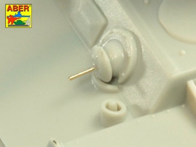 Russian 107  mm ZIS-6 tank barrel for KV-2 - 6