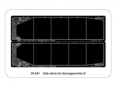 Osłony boczne do Sturmgeschutz IV - 4