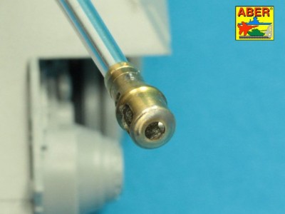 7,5 cm  barrel  with muzzle brake for Panther Ausf.A/D - 9