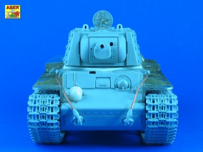 Niebieskie Fiński czołg ciężki  KV-1
