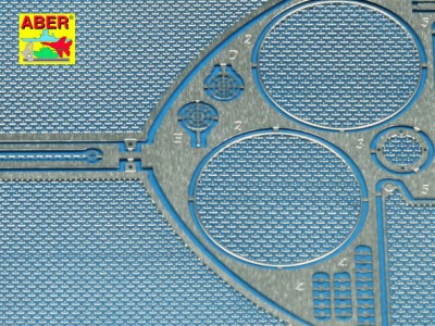 Grilles for german tank Sd.Kfz. 182 King Tiger (Porsche Turret) - 3