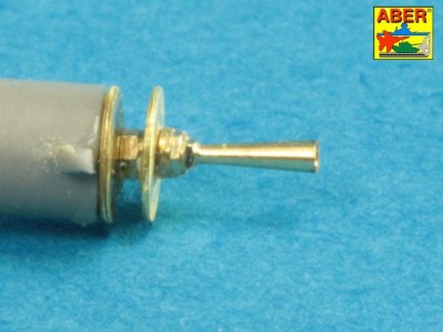 Set of gun barrel tips for MG 08 x3 pcs. And barrel tips for MG 08/15 x 3 pcs. - 9