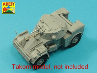 Armament for French Light Armoured Car AML-60-20, barrela for 20mm Autocanon  90mm mortar - 4